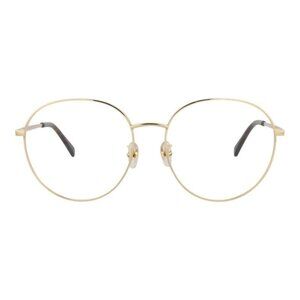 Stella McCartney Womens Round/Oval Gold Gold Transparent Fashion Designer